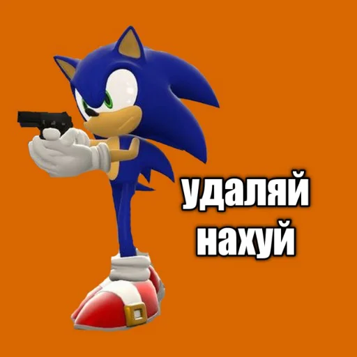 Стикер Соник и его друзья