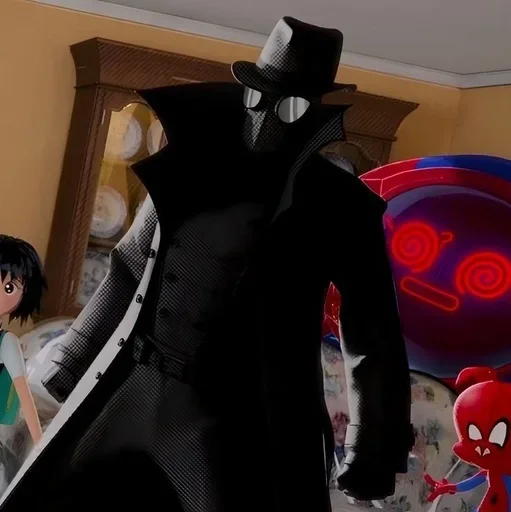 Стикер Spider Man Noir