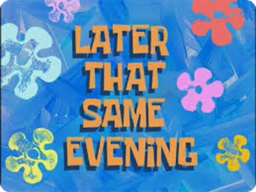 Стикер Sponge Time