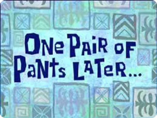 Стикер Sponge Time