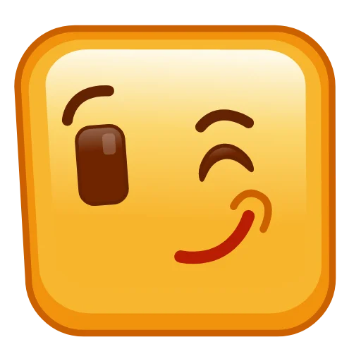 Стикер Square Emoji