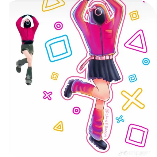 Стикер Squid Game