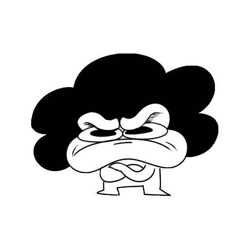 Стикер Sr Pelo