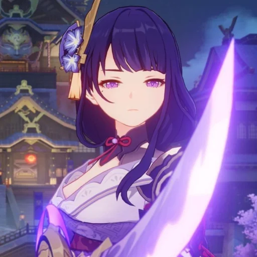 Стикер Raiden Shogun