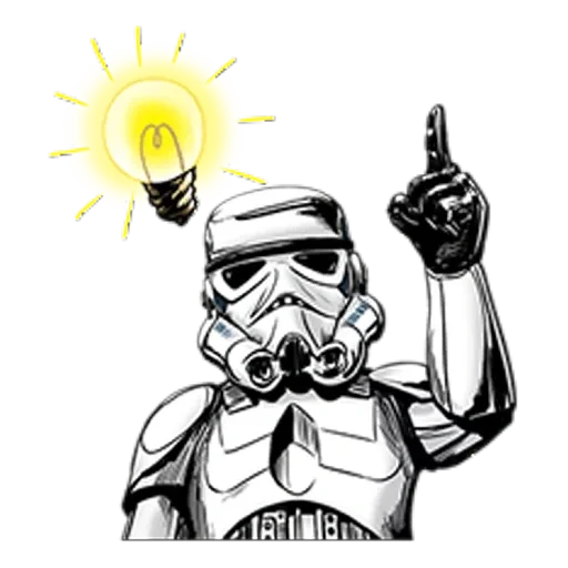 Стикер Star Wars Галактическая Империя