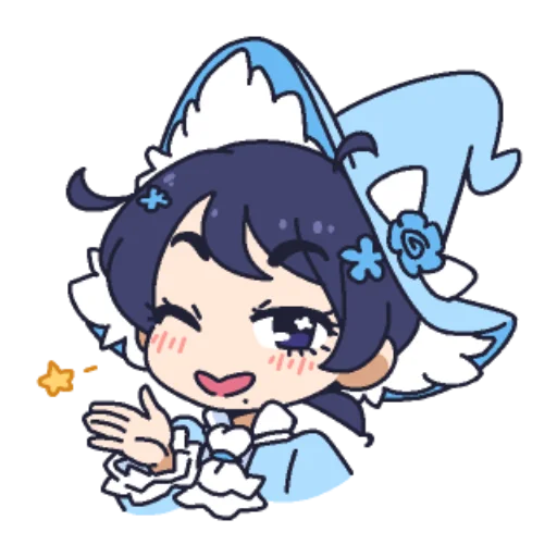 Стикер Starry Flowers