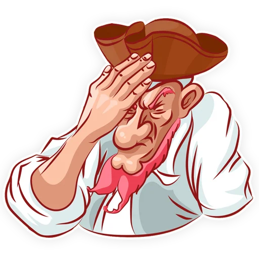 Стикер Пират