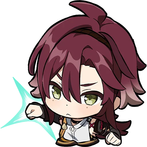 Стикер Chibi Genshin Impact