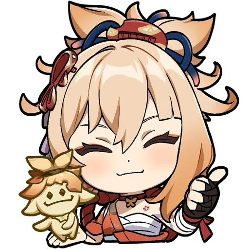 Стикер Chibi Genshin Impact