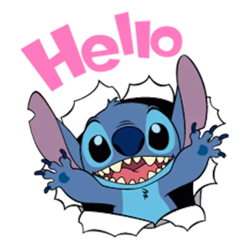 Стикер Stitch by Disney