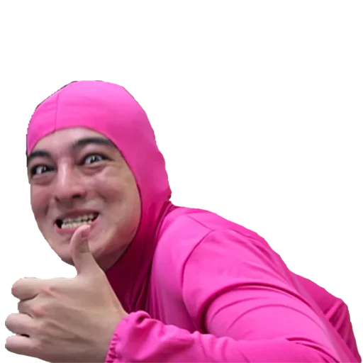 Стикер Strange Pink Guy