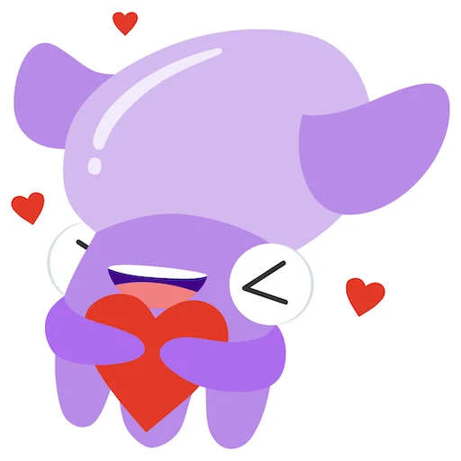 Стикер Stubby the Squid