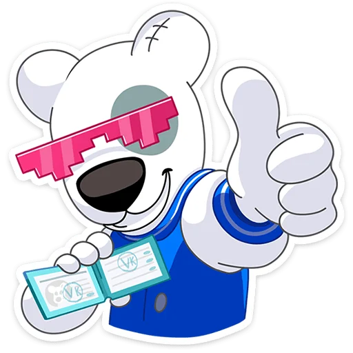 Стикер Спотти учится