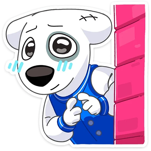 Стикер Спотти учится