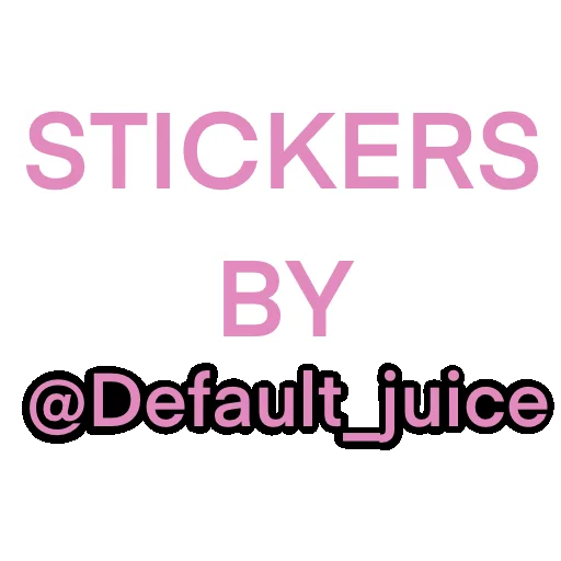 Стикер Stupid Pink Dog 2