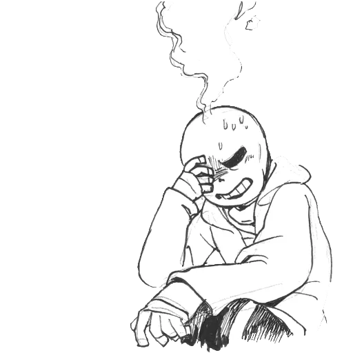 Стикер Санс