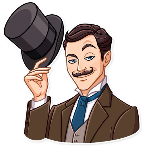 Стикер Such a Gentleman