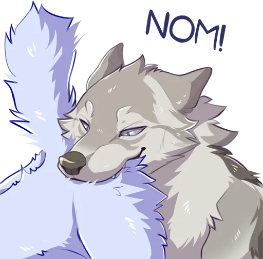 Стикер Suff Tundra Wolf