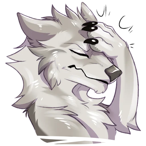 Стикер Suff Tundra Wolf