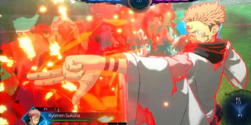 Стикер Sukuna cursed clash