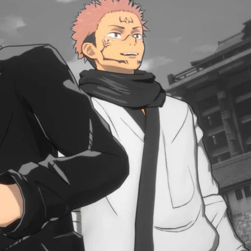 Стикер Sukuna cursed clash