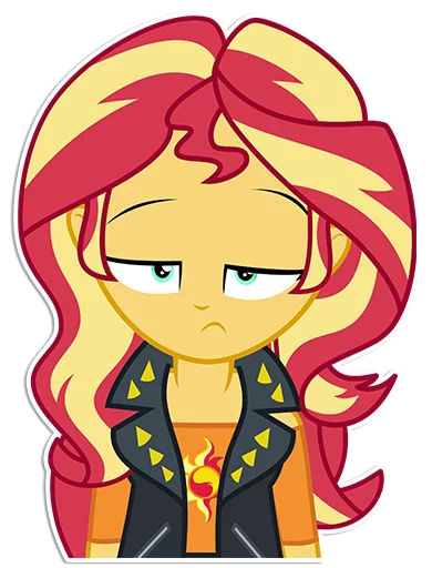 Стикер Sunset Shimmer [EG]
