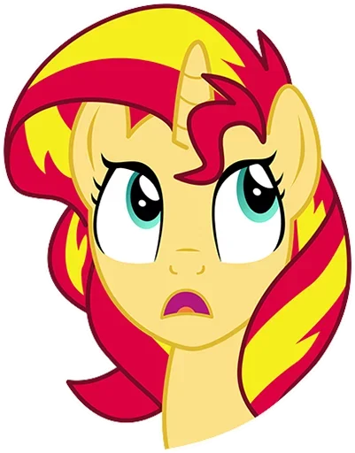 Стикер Sunset Shimmer