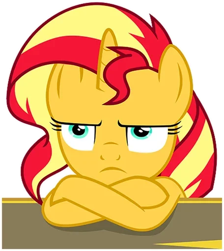 Стикер Sunset Shimmer