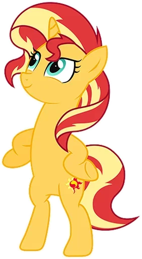 Стикер Sunset Shimmer