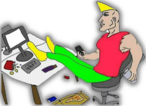 Стикер SuperChad