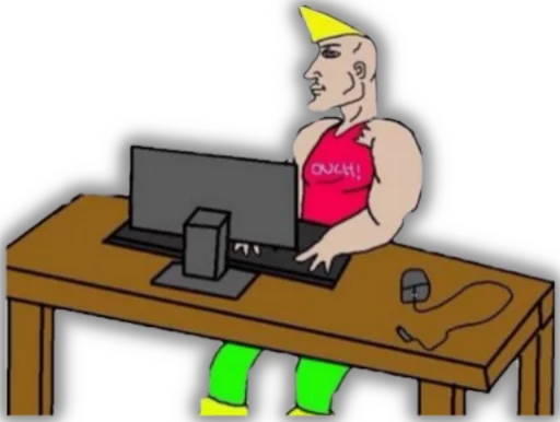 Стикер SuperChad