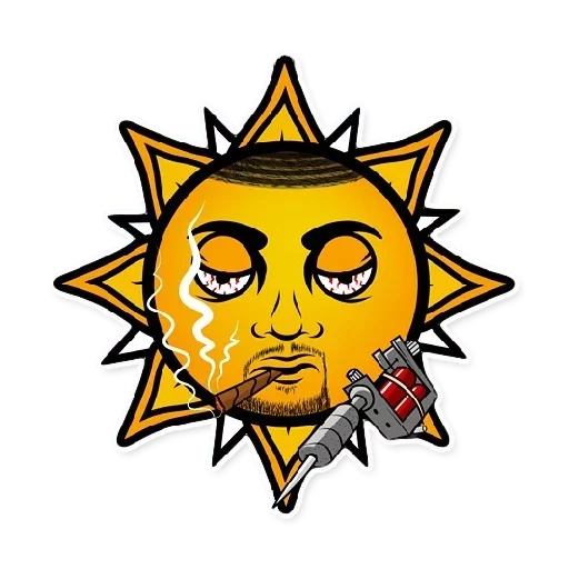 Стикер Supreme Stickers