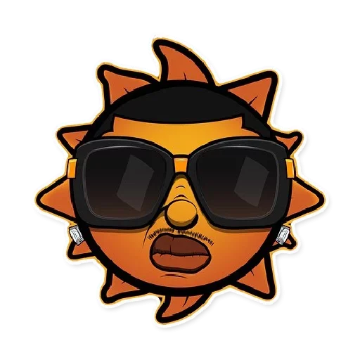 Стикер Supreme Stickers