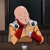 Стикер One Punch Man Saitama
