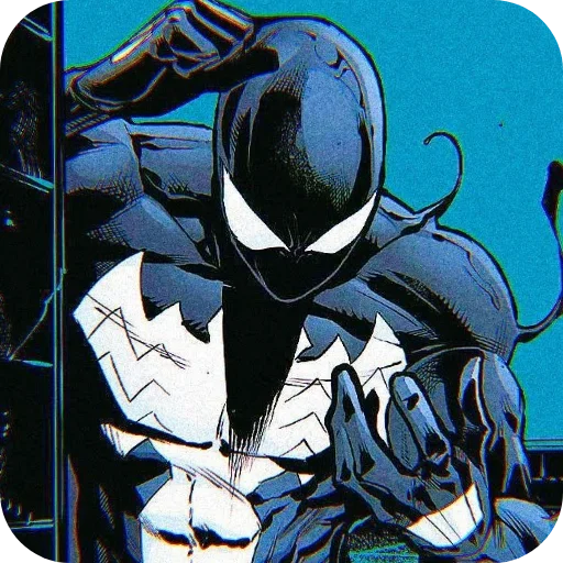 Стикер Symbiote Spider Man
