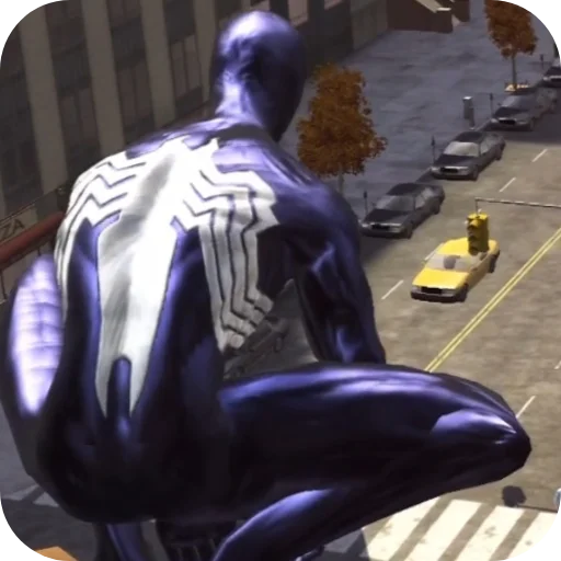 Стикер Symbiote Spidey