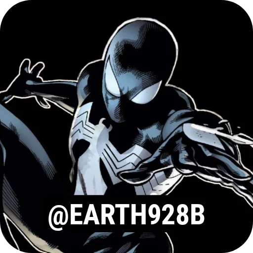 Стикер Symbiote Spidey