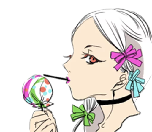 Стикер TBT girl