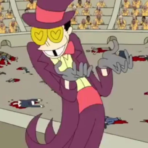 Стикер THE WARDEN / Superjail / Супертюрьма