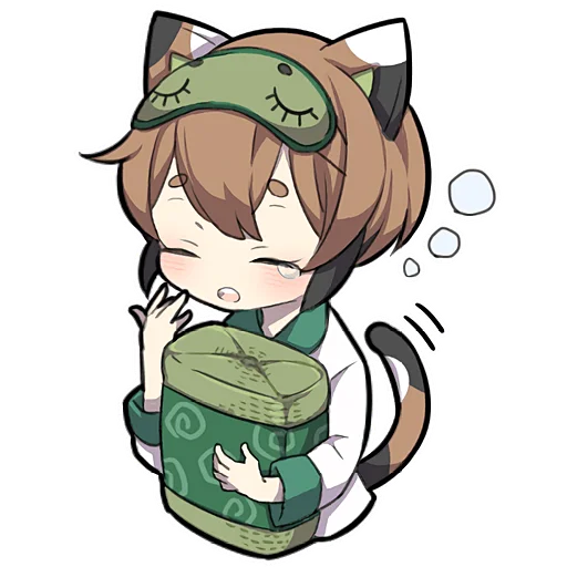 Стикер Черепаховый котенок