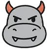 Эмодзи Бегемот