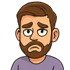 Эмодзи Мужчина с бородой
