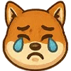 Эмодзи Собака Сиба Ину