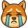 Эмодзи Собака Сиба Ину