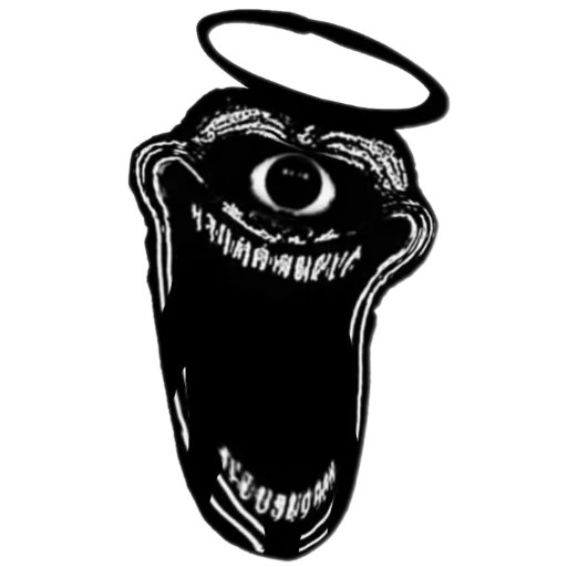 Стикер TROLL FACE HORROR