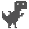 Эмодзи Dino Runner