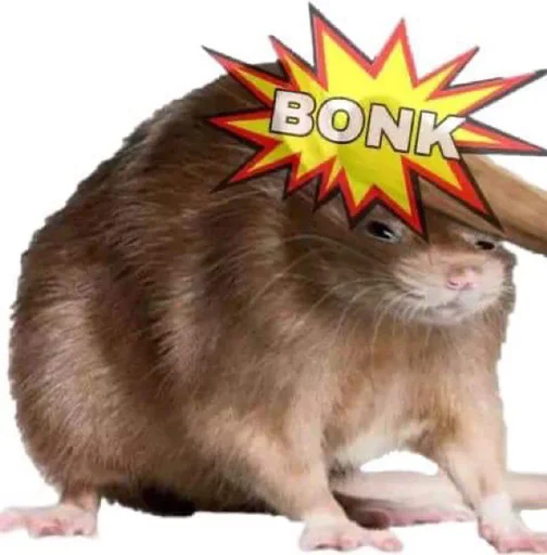 Стикер Take this rat!