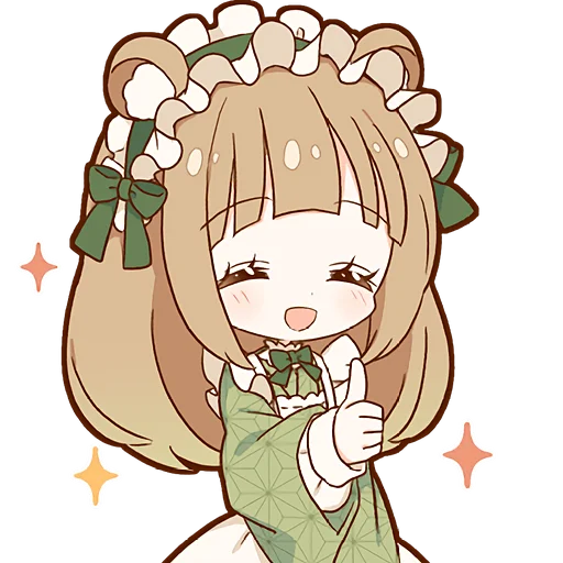 Стикер Таноки тян