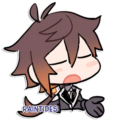 Стикер Tartali [Genshin impact] by raintides