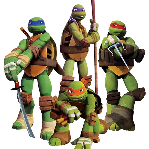 Стикер Teenage mutant ninja turtles